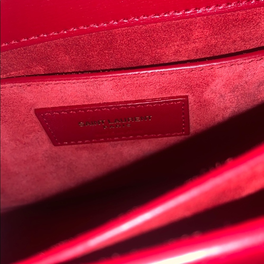 **‼️SOLD‼️** YSL (Saint Laurent) Red Handbag! - Picture 7 of 13